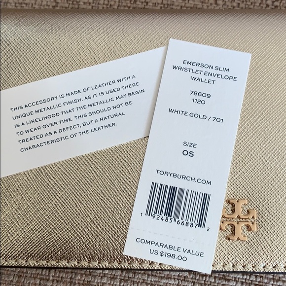 Tory Burch Emerson Slim Wristlet Envelope Wallet - Picture 5 of 11